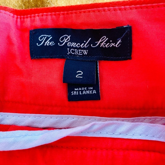 The Pencil Skirt By J. Crew - Size 2 - Picture 4 of 8